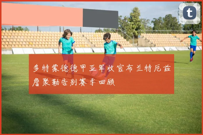 多特蒙德德甲亚军收官布兰特厄兹詹聚勒告别赛季回顾